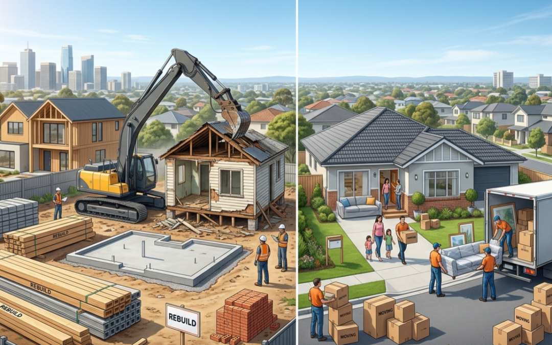 Knockdown Rebuild vs Moving in Australia — Which One Actually Makes More Sense in 2026?